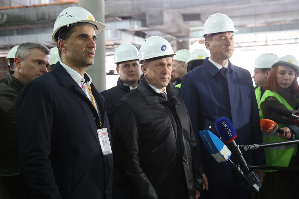 На четверть построен новый международный терминал в аэропорту Хабаровск 