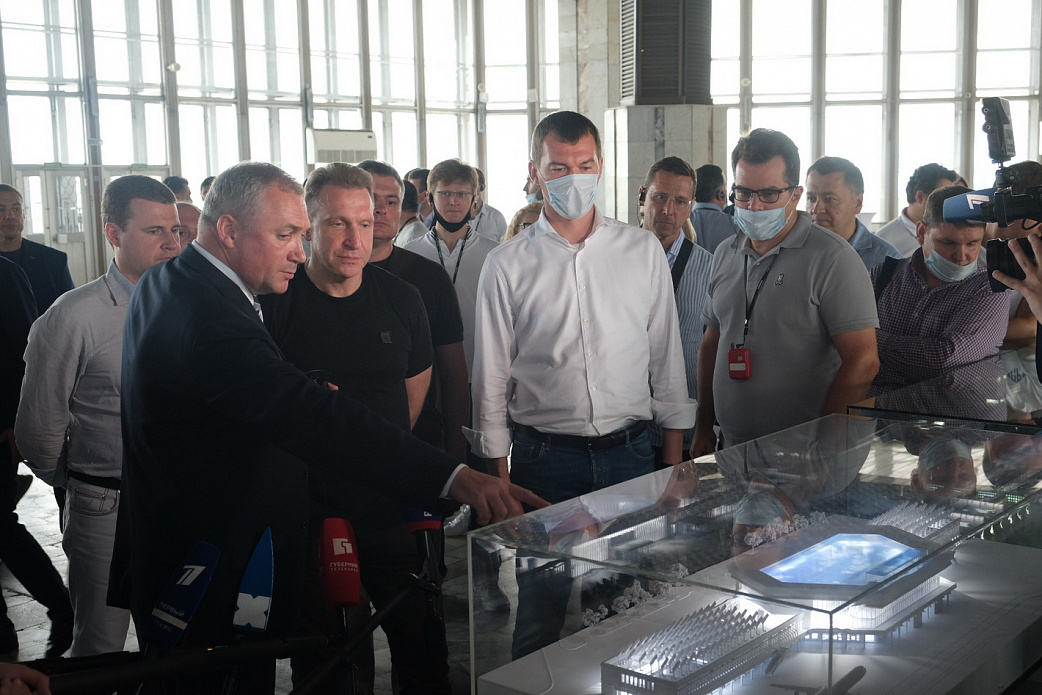 Делегацию ВЭБ.РФ встретили в аэропорту Хабаровск