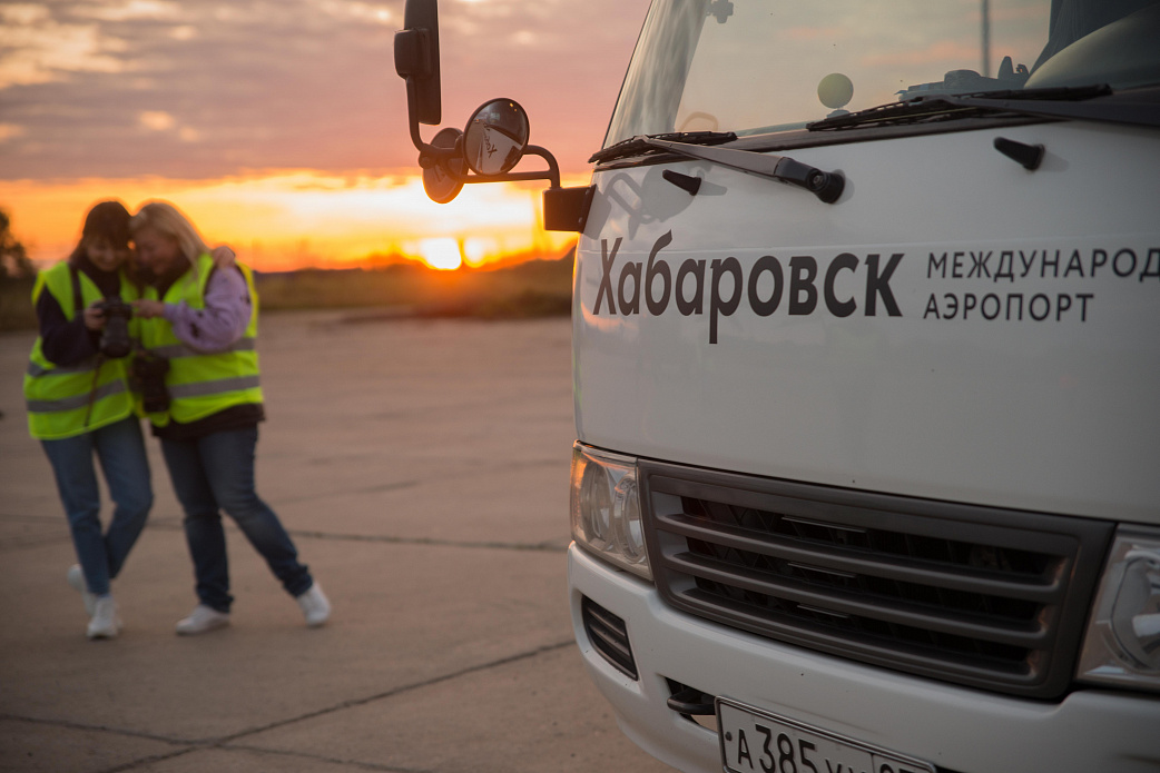 В международном аэропорту Хабаровск прошел споттинг